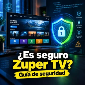 ¿Es seguro Zuper TV? Guía de seguridad