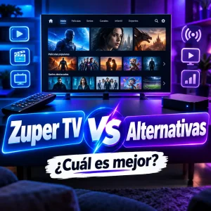 Zuper TV frente a sus alternativas: ¿cuál es mejor?